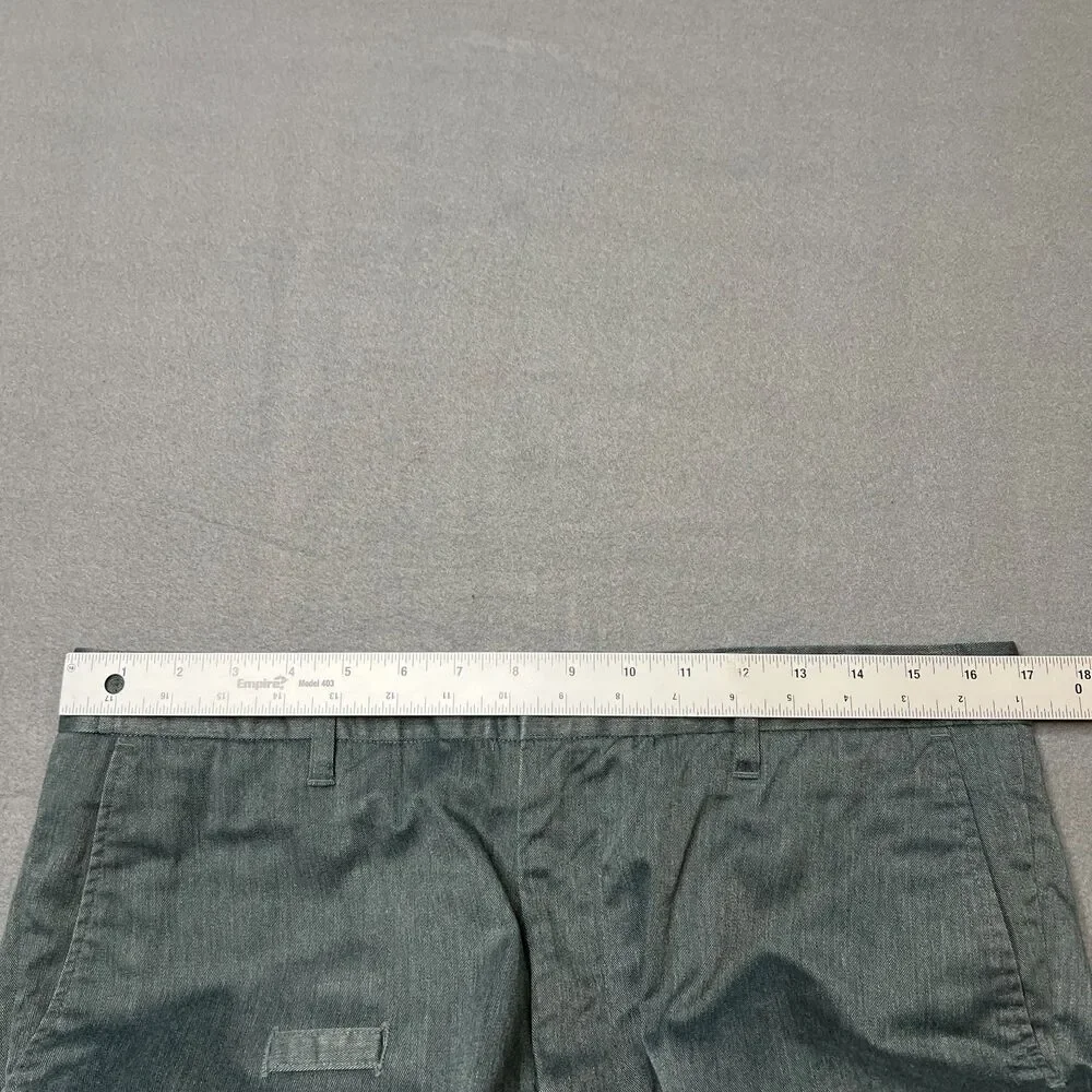 Head Porter Plus Chino Pants Men's Large Green Casual Flat Front Straight Leg